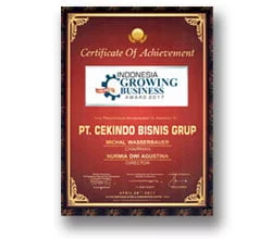Cekindo Indonesia Growing Business Award 2017