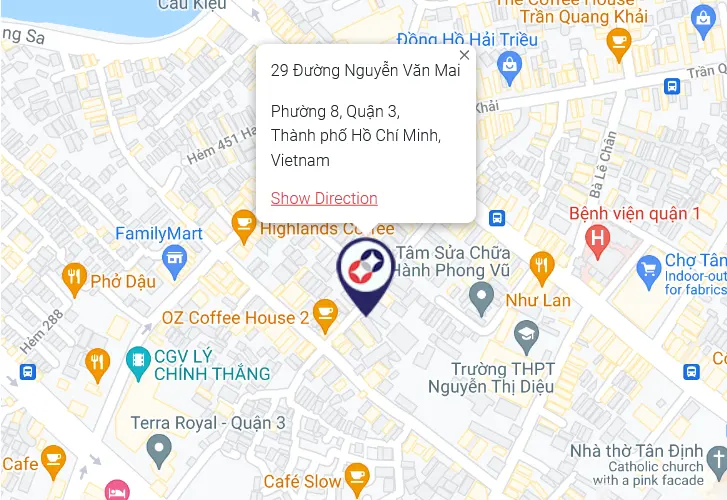 Get direction to Cekindo Vietnam