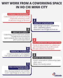 coworking space ho chi minh - benefits