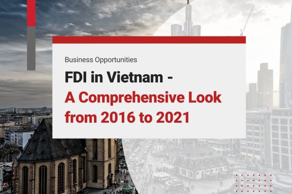 fdi in vietnam from 2016 to 2021