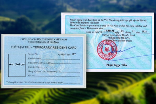 Temporary Residence Card