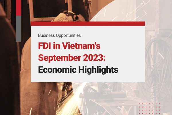 FDI in Vietnam in September 2023